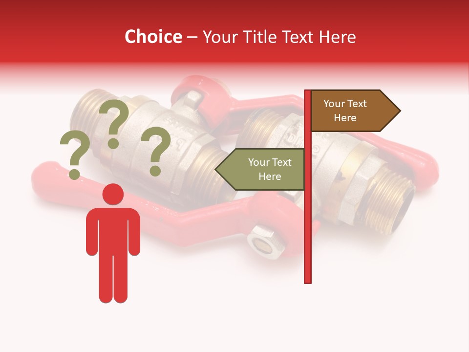 Metal Pipe Close PowerPoint Template