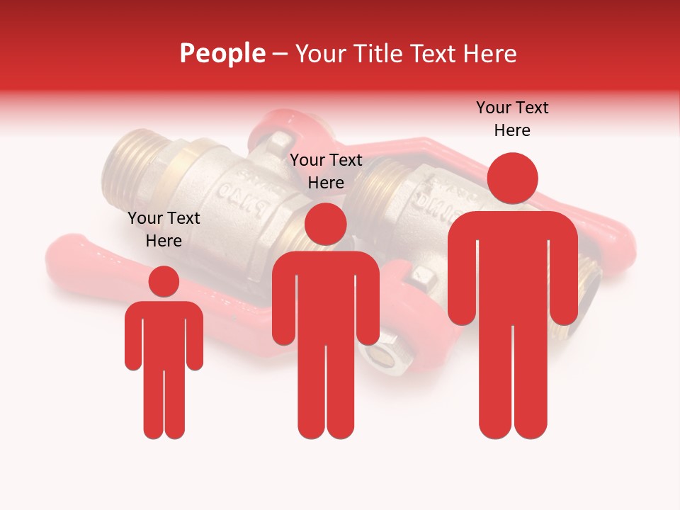 Metal Pipe Close PowerPoint Template