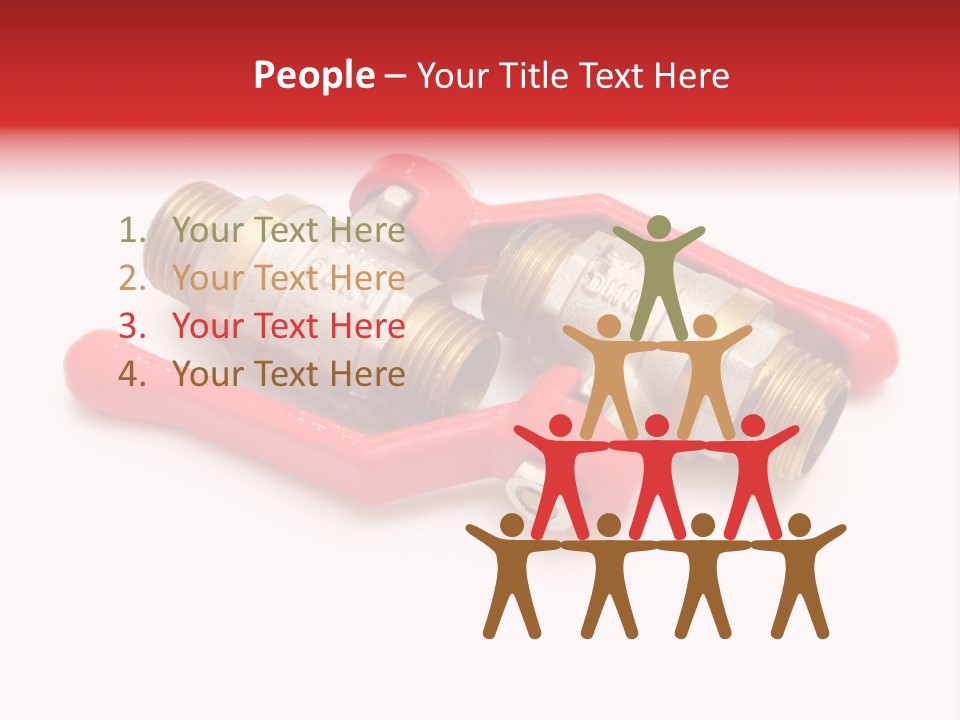 Metal Pipe Close PowerPoint Template