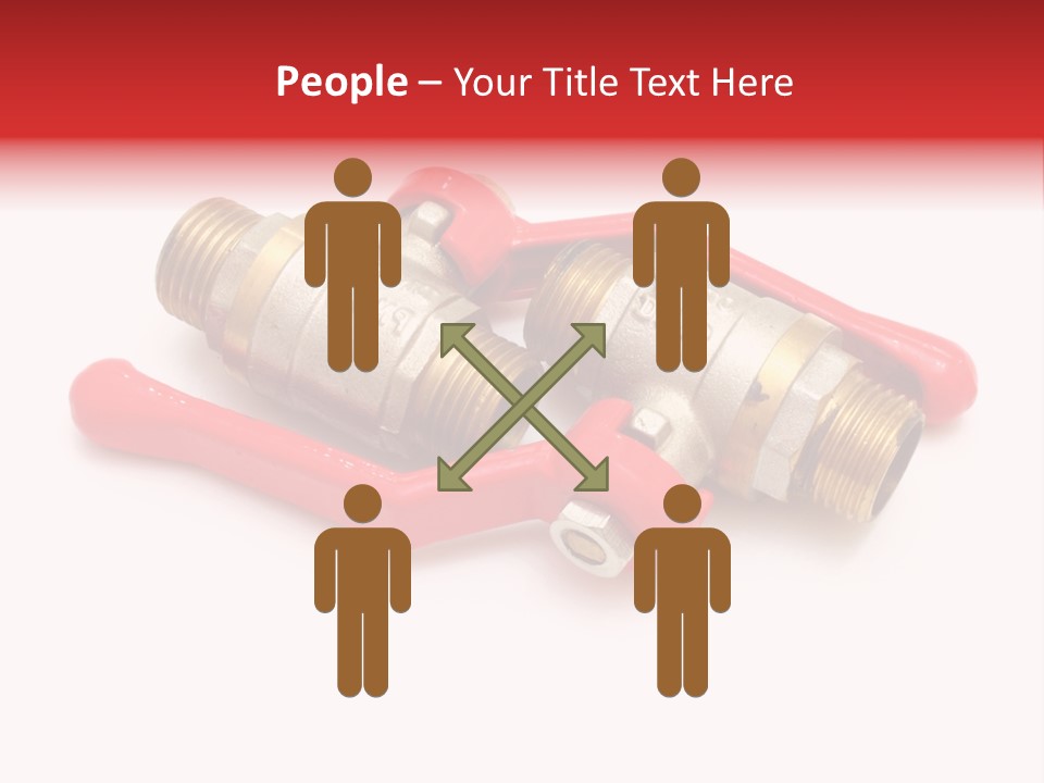 Metal Pipe Close PowerPoint Template