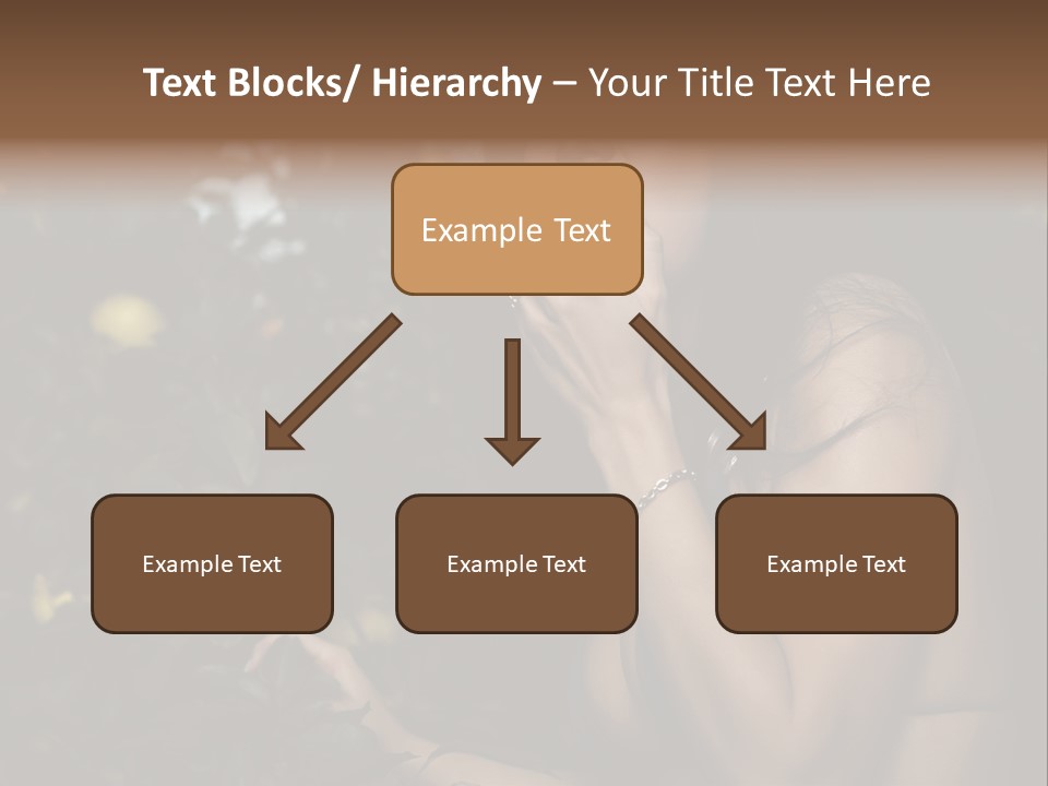 Expression Feminine Grass PowerPoint Template