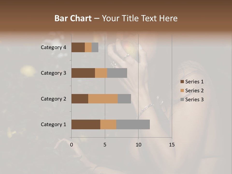 Expression Feminine Grass PowerPoint Template