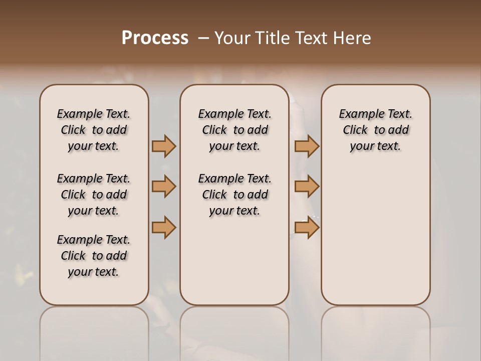 Expression Feminine Grass PowerPoint Template