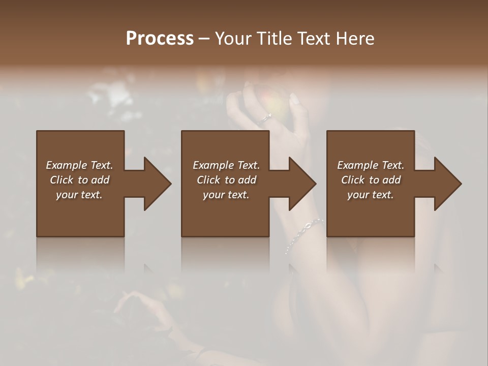 Expression Feminine Grass PowerPoint Template