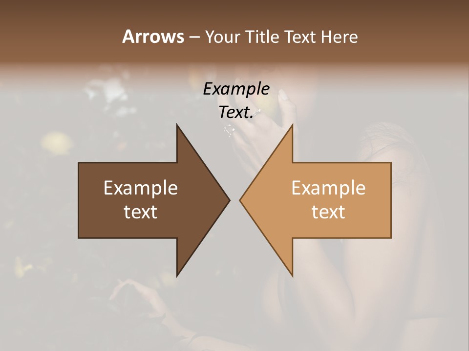 Expression Feminine Grass PowerPoint Template