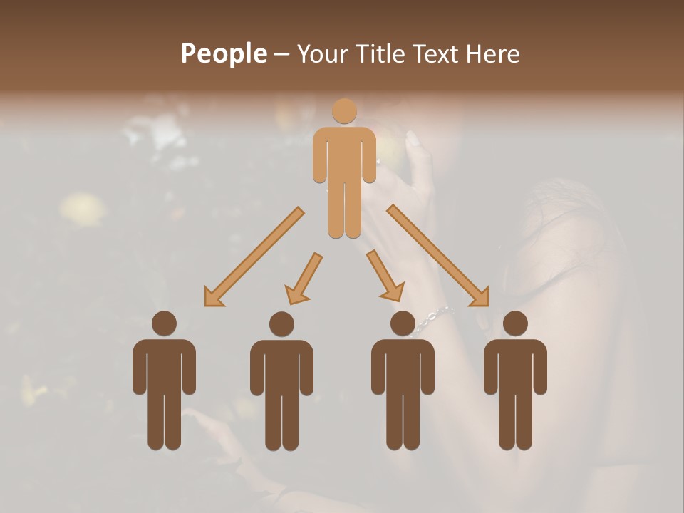 Expression Feminine Grass PowerPoint Template