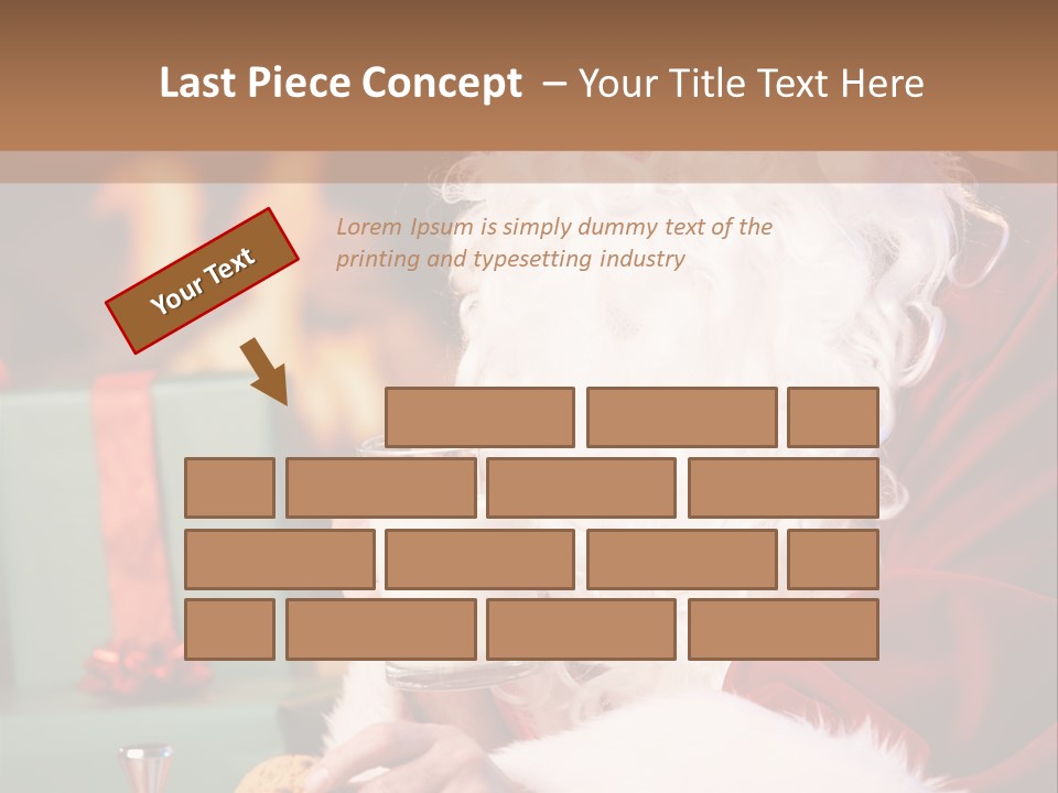 Box Life Tyle Portrait PowerPoint Template