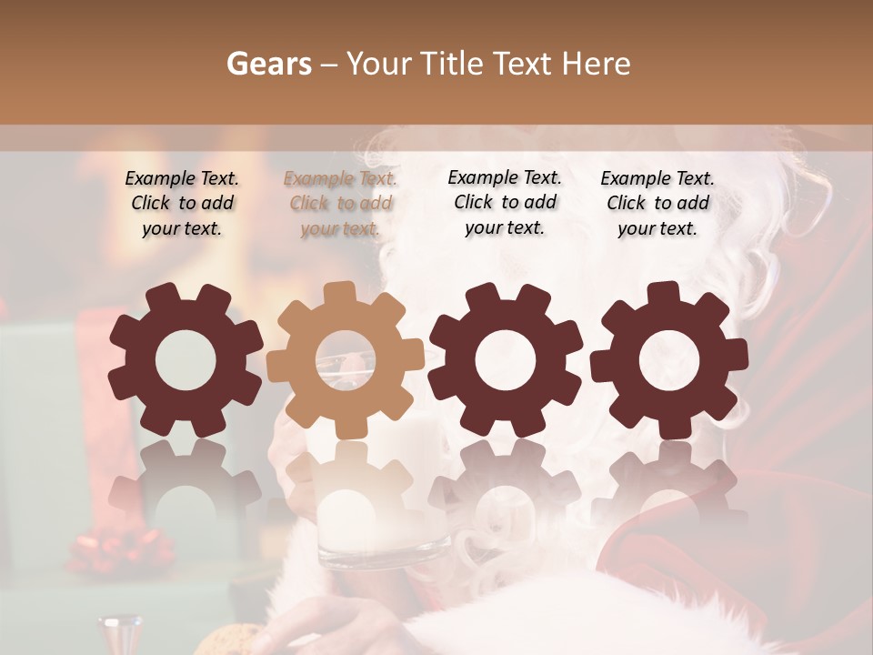 Box Life Tyle Portrait PowerPoint Template