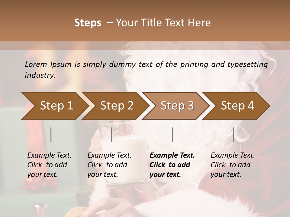 Box Life Tyle Portrait PowerPoint Template