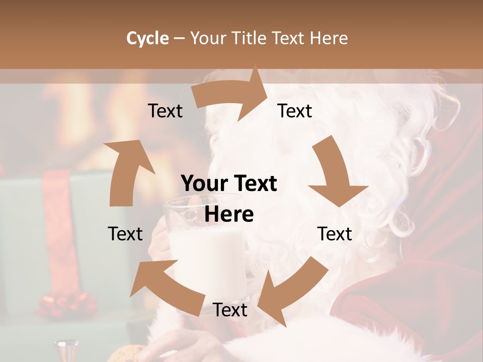 Box Life Tyle Portrait PowerPoint Template