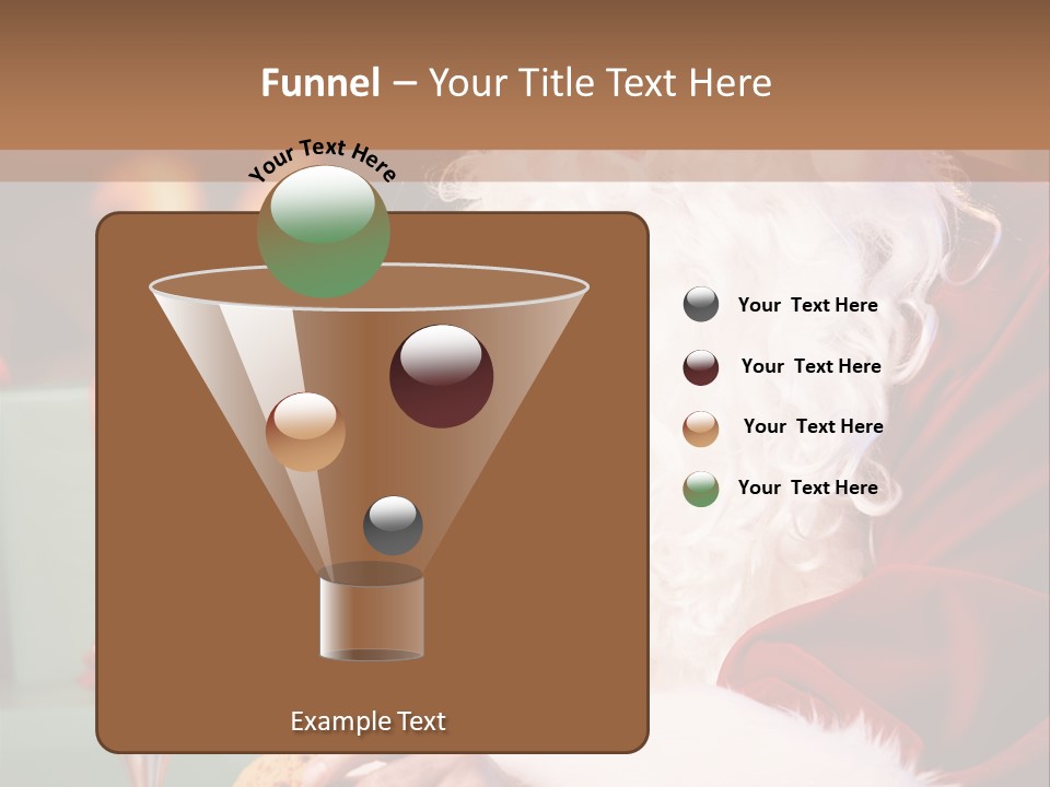 Box Life Tyle Portrait PowerPoint Template