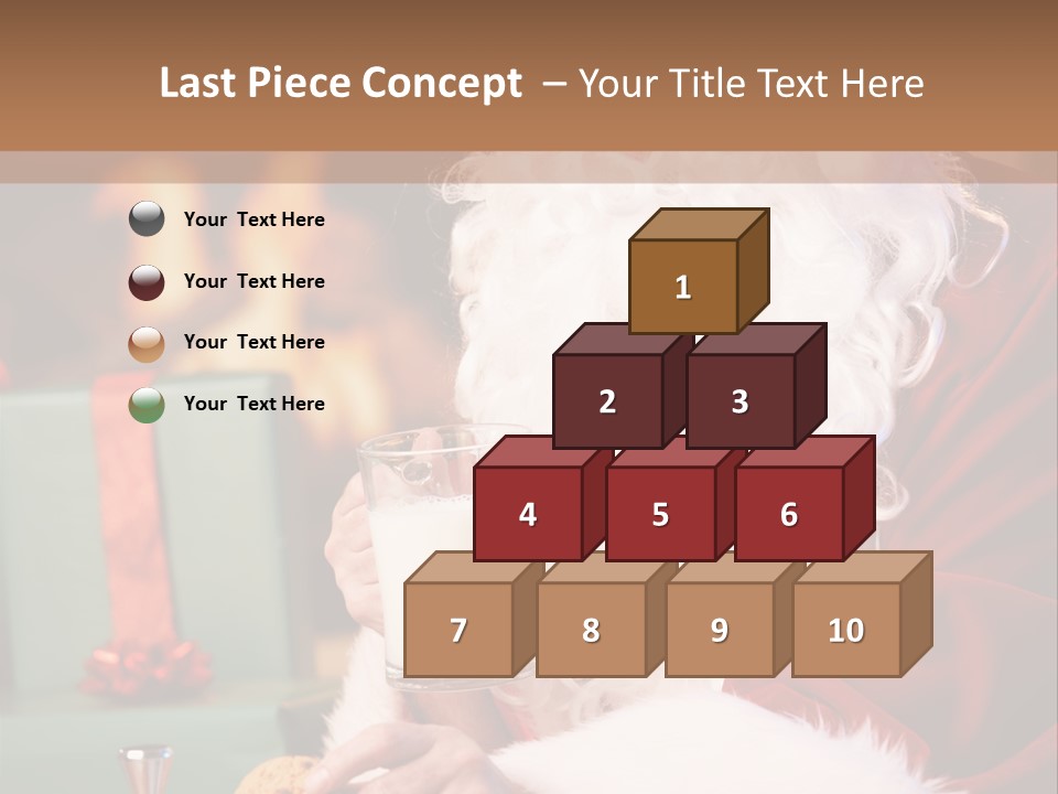 Box Life Tyle Portrait PowerPoint Template