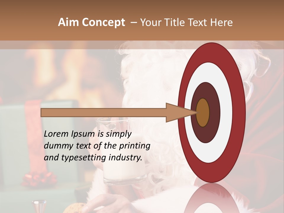 Box Life Tyle Portrait PowerPoint Template