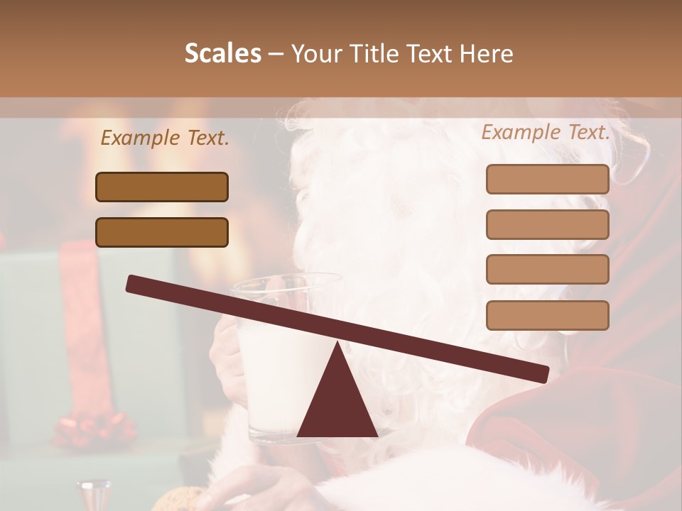 Box Life Tyle Portrait PowerPoint Template