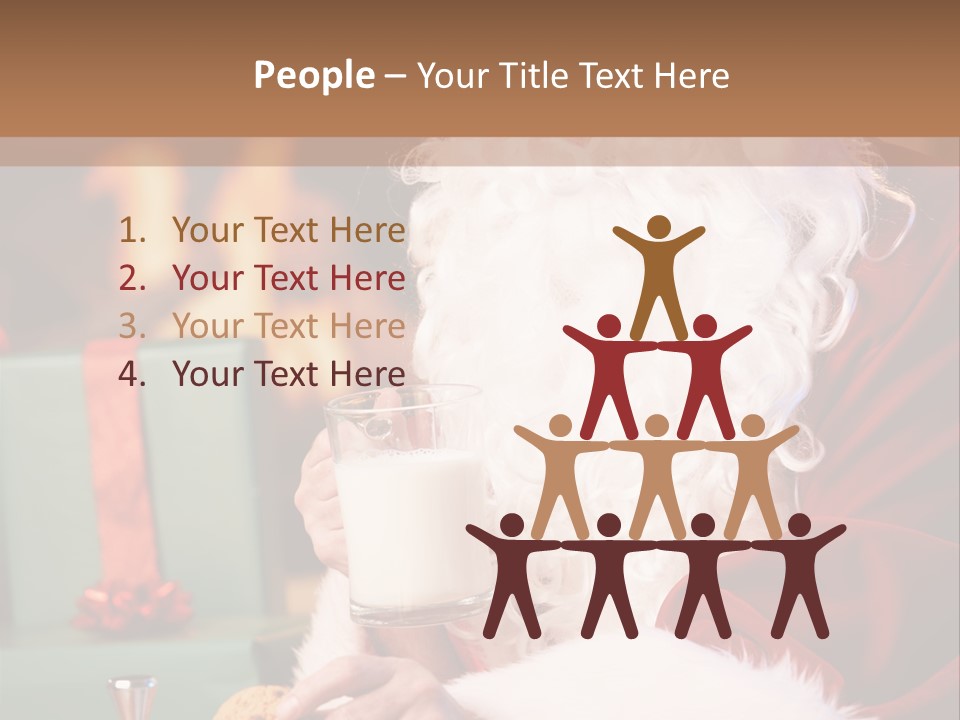 Box Life Tyle Portrait PowerPoint Template