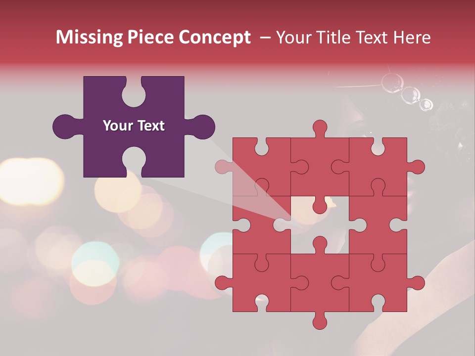 Portrait Artistic Girl PowerPoint Template