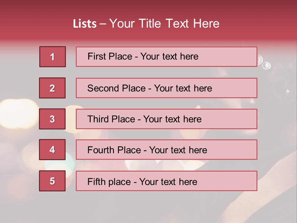 Portrait Artistic Girl PowerPoint Template