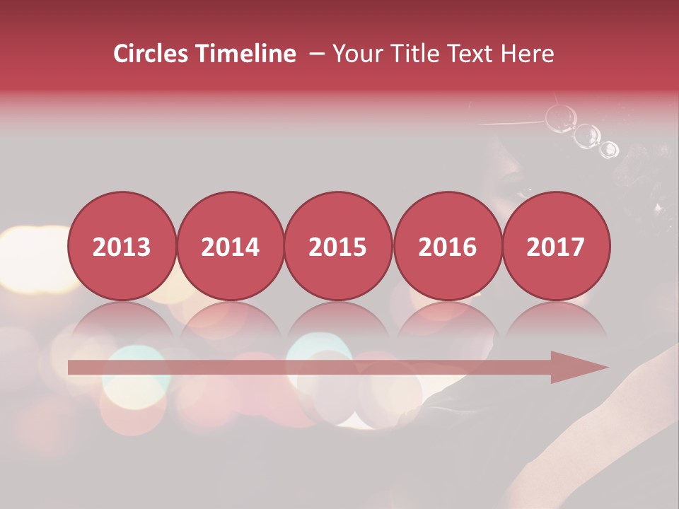 Portrait Artistic Girl PowerPoint Template