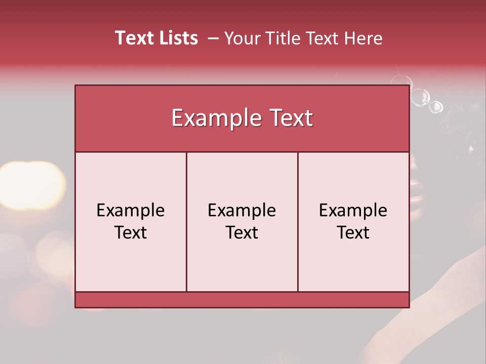 Portrait Artistic Girl PowerPoint Template