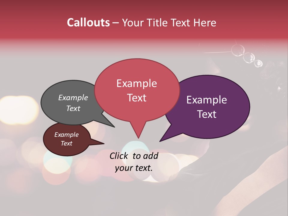 Portrait Artistic Girl PowerPoint Template