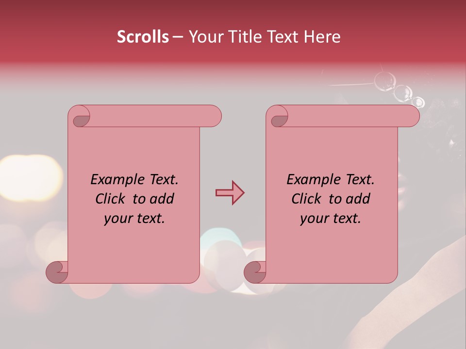 Portrait Artistic Girl PowerPoint Template