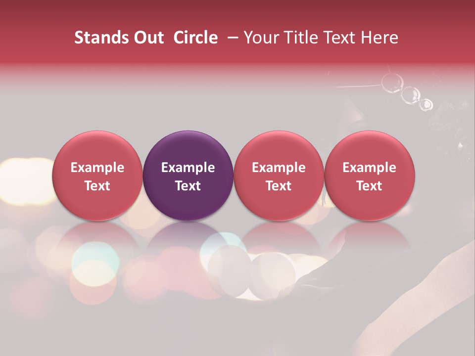 Portrait Artistic Girl PowerPoint Template