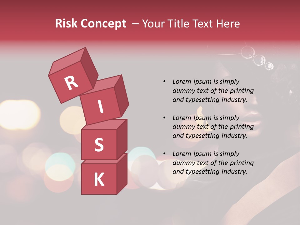 Portrait Artistic Girl PowerPoint Template