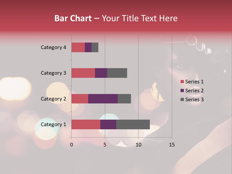 Portrait Artistic Girl PowerPoint Template