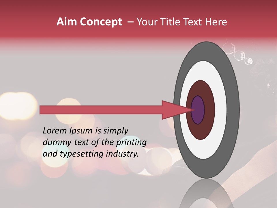 Portrait Artistic Girl PowerPoint Template