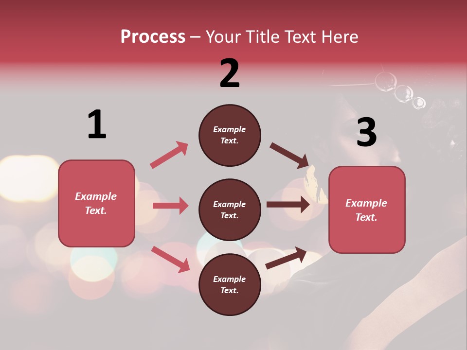 Portrait Artistic Girl PowerPoint Template