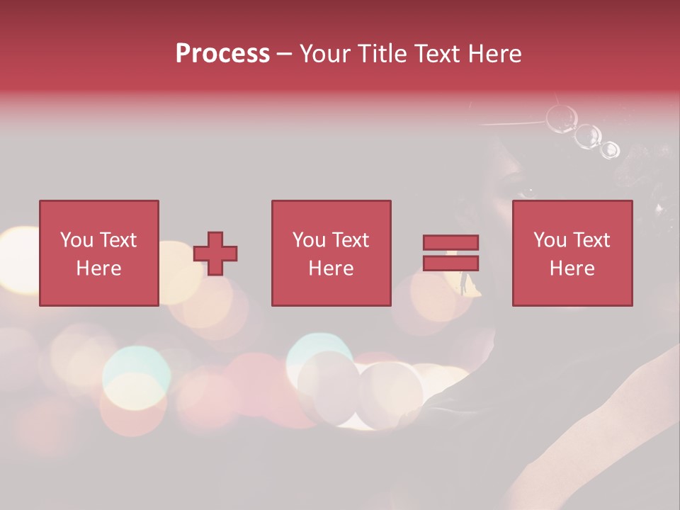 Portrait Artistic Girl PowerPoint Template