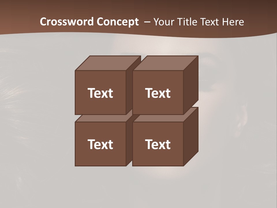 Portrait Graceful Style PowerPoint Template