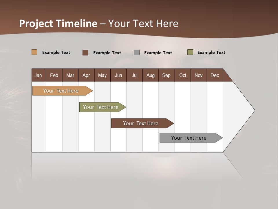 Portrait Graceful Style PowerPoint Template