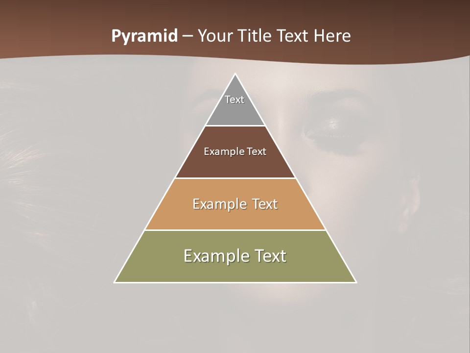 Portrait Graceful Style PowerPoint Template