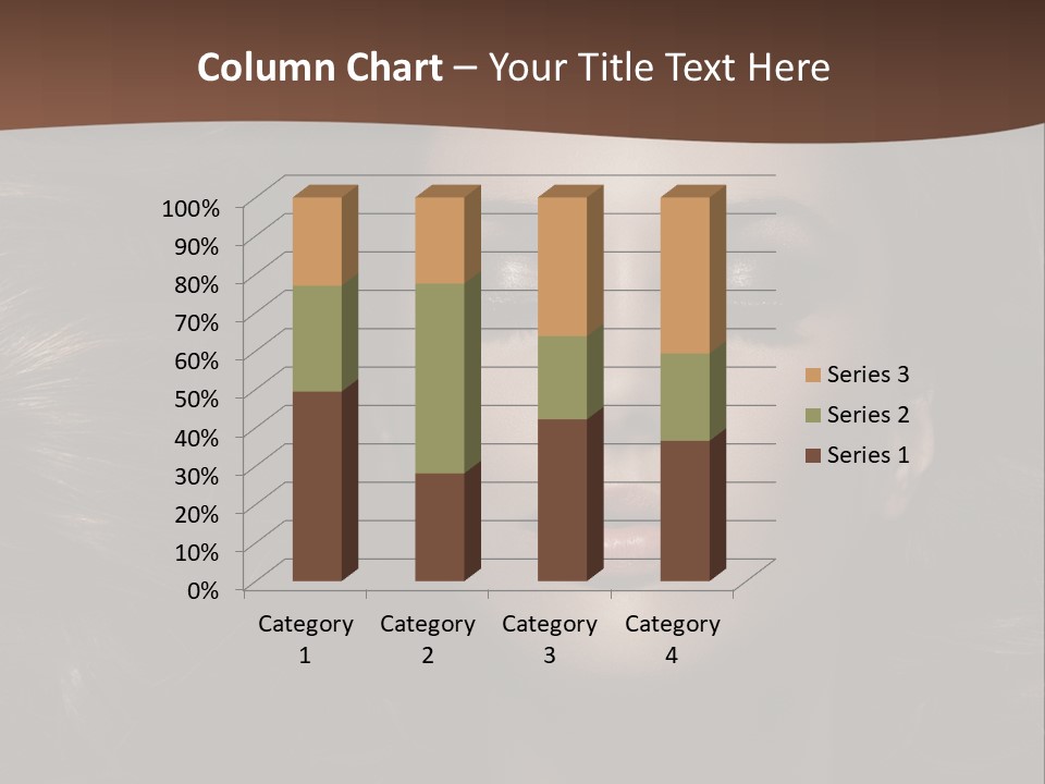 Portrait Graceful Style PowerPoint Template