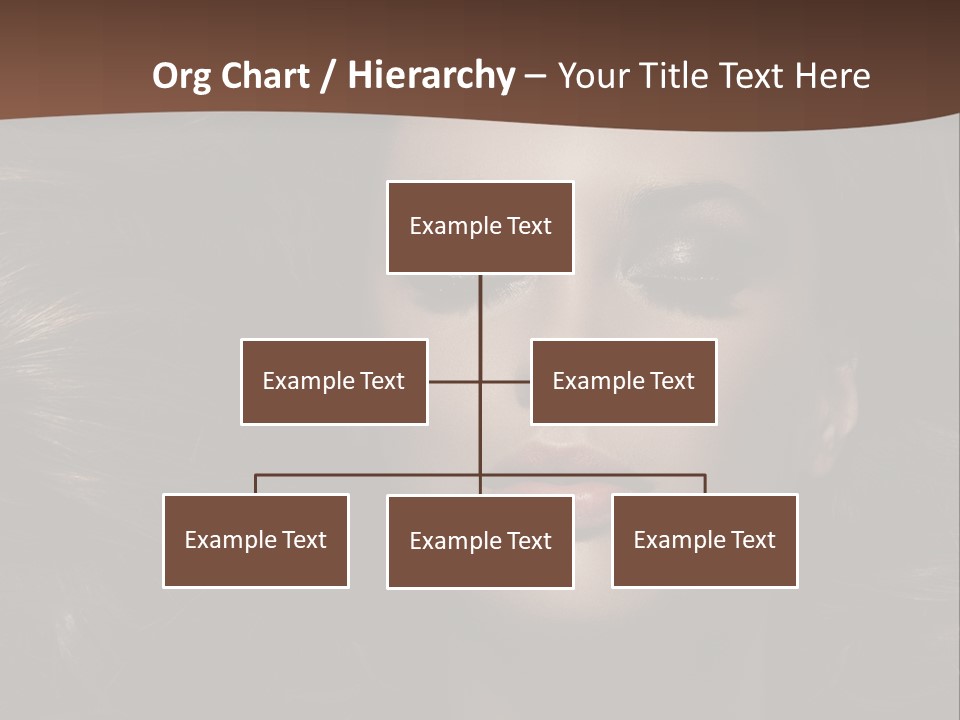 Portrait Graceful Style PowerPoint Template