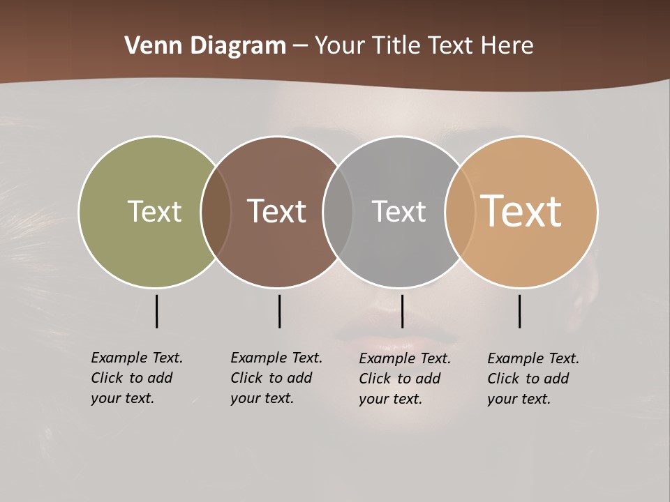 Portrait Graceful Style PowerPoint Template