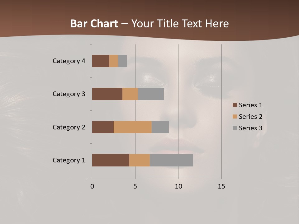 Portrait Graceful Style PowerPoint Template