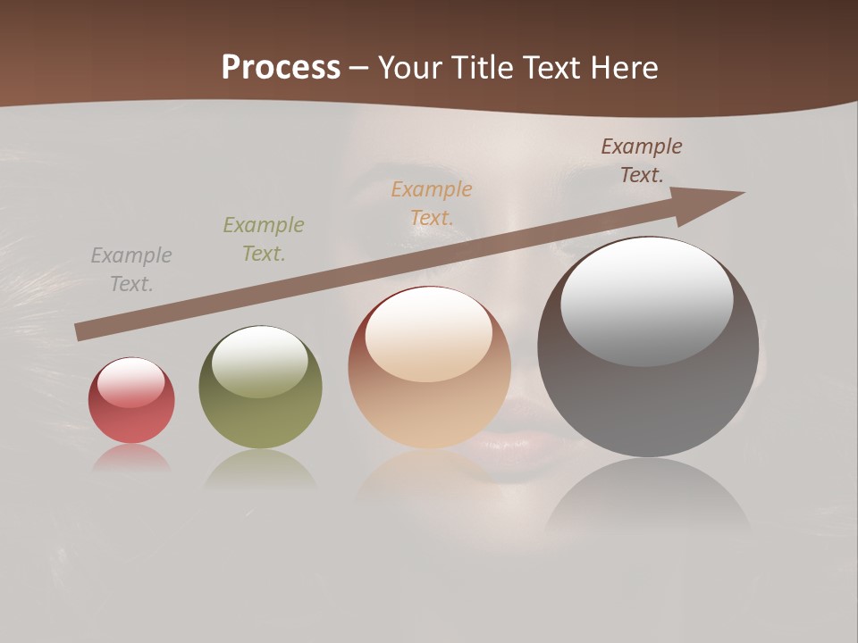 Portrait Graceful Style PowerPoint Template