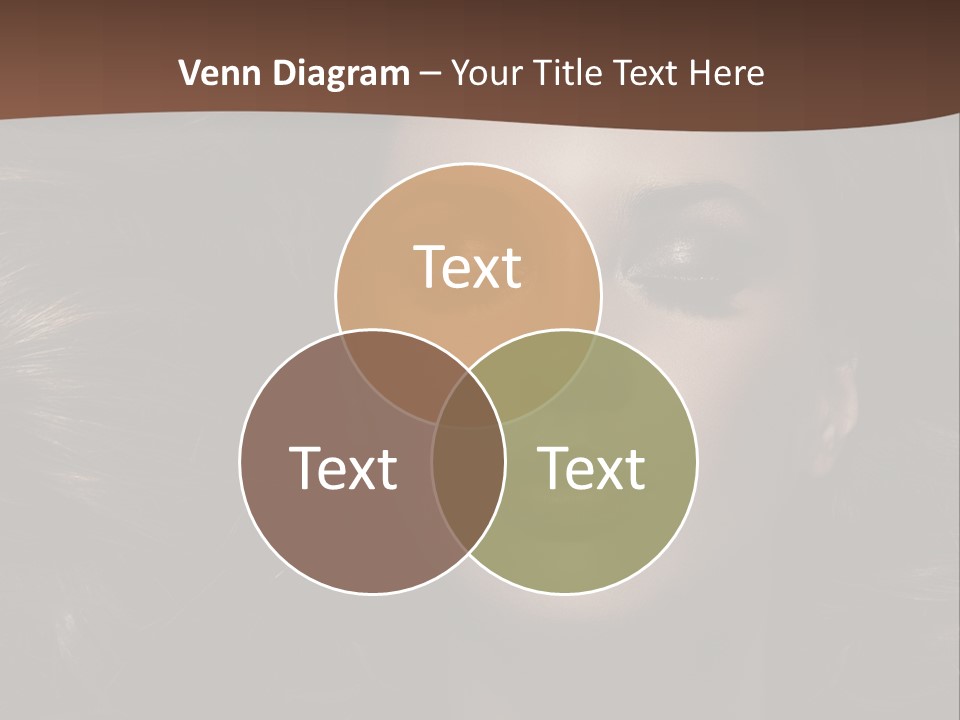 Portrait Graceful Style PowerPoint Template