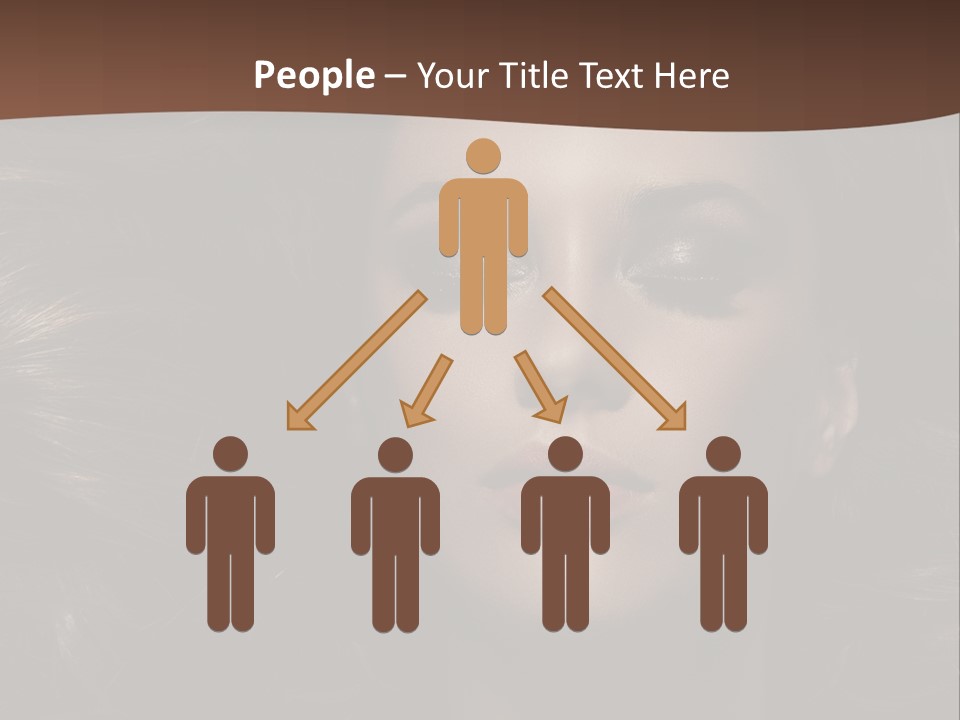 Portrait Graceful Style PowerPoint Template