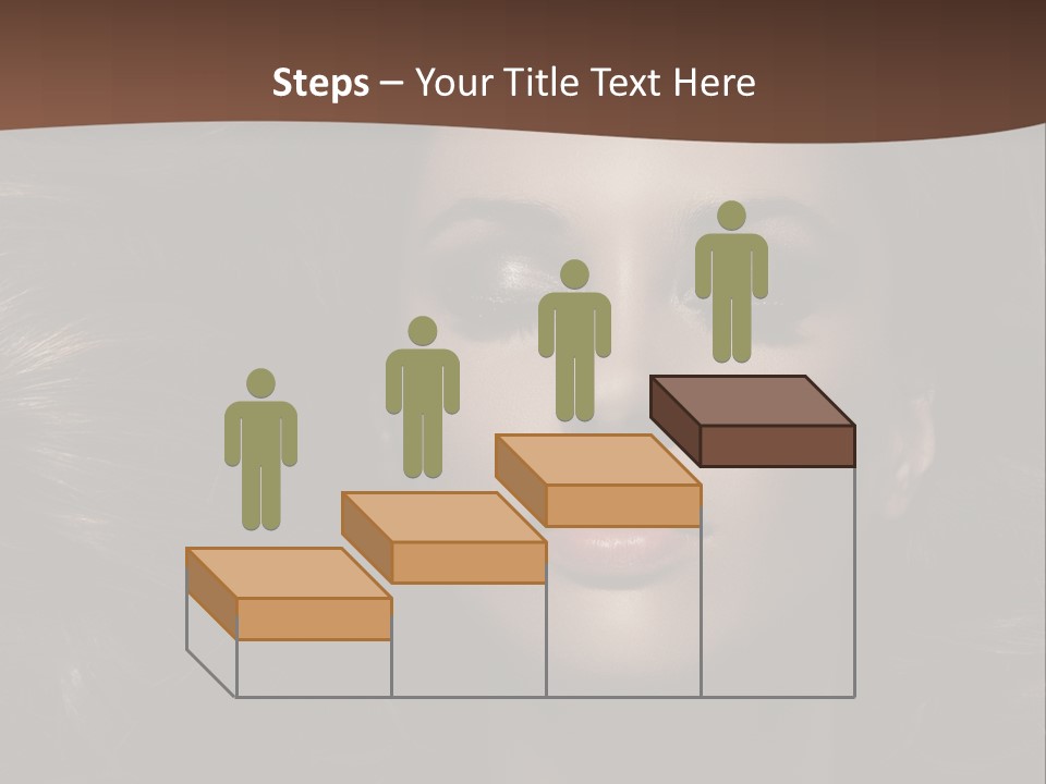 Portrait Graceful Style PowerPoint Template