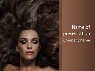 Hairstyle Fashion Style PowerPoint Template