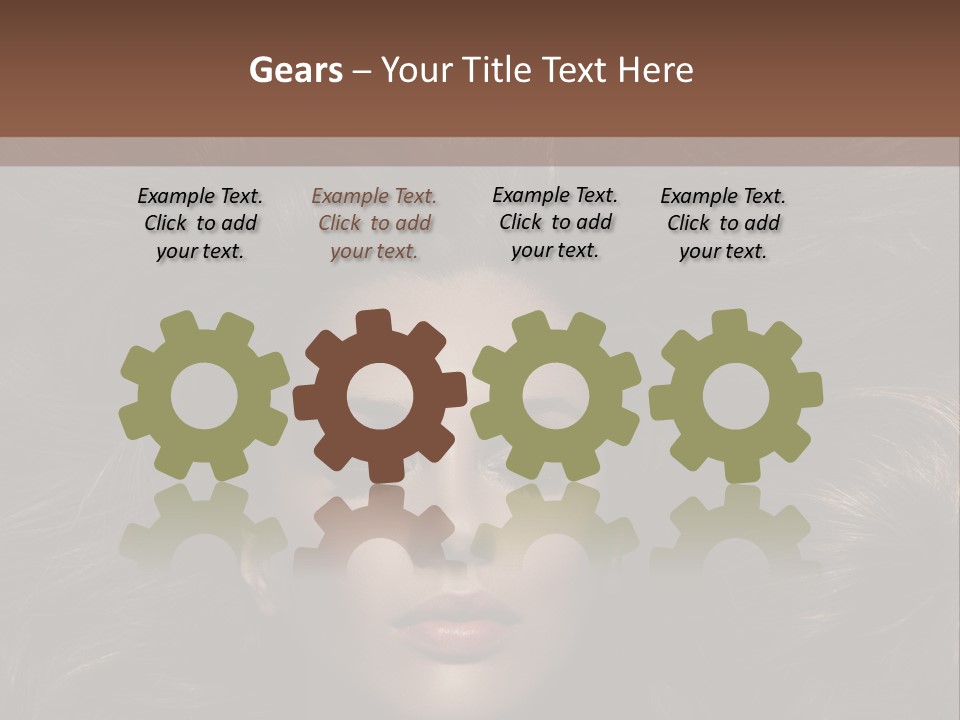 Hairstyle Fashion Style PowerPoint Template