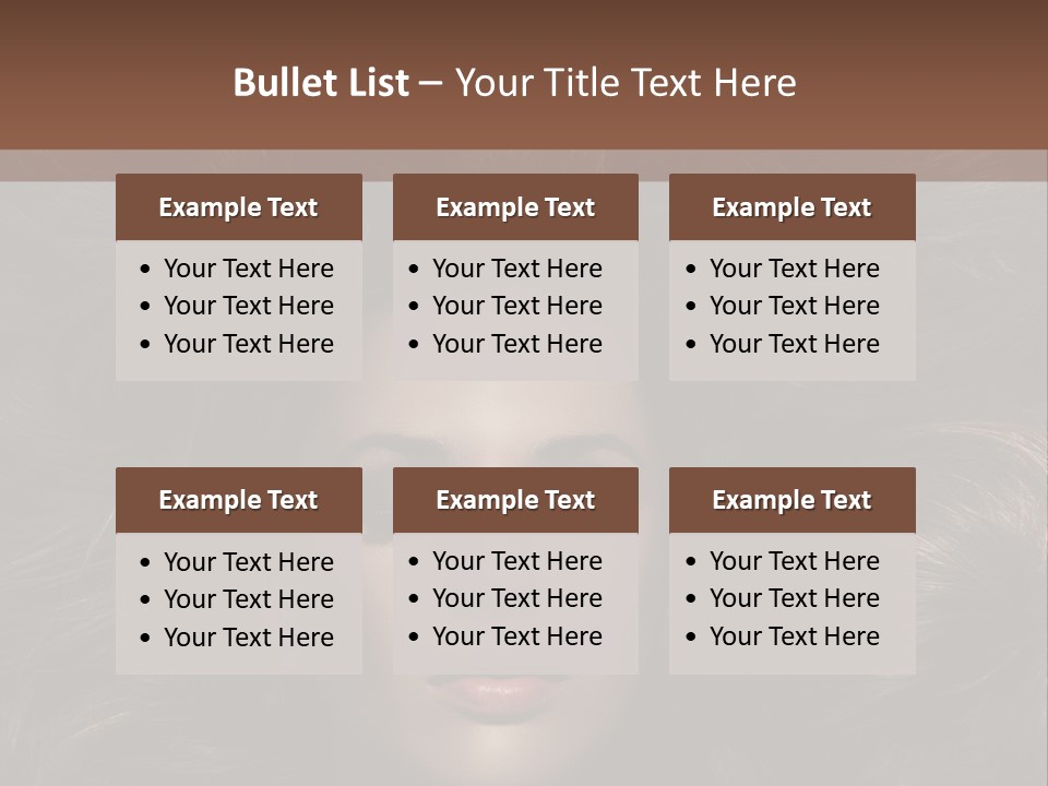 Hairstyle Fashion Style PowerPoint Template