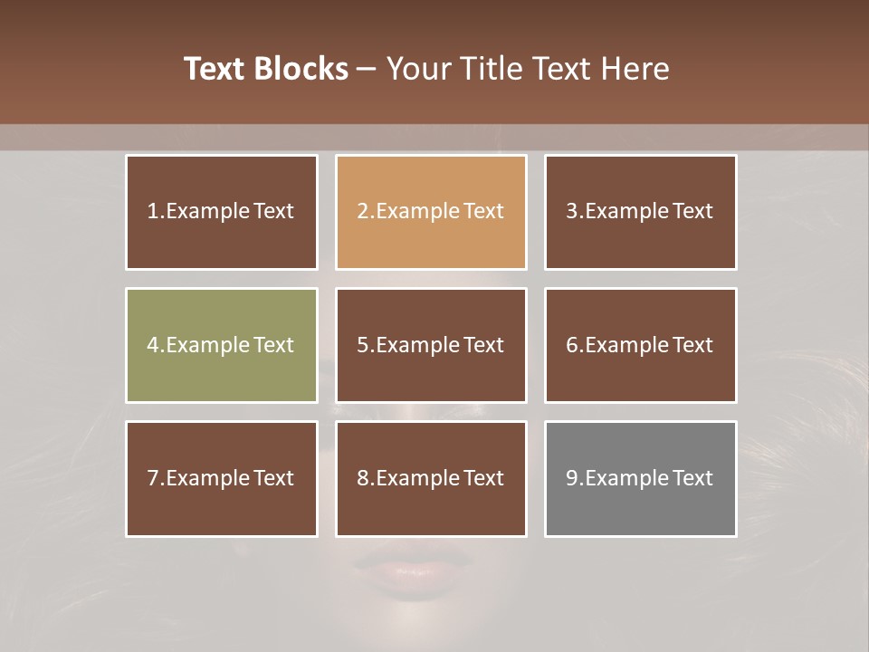 Hairstyle Fashion Style PowerPoint Template