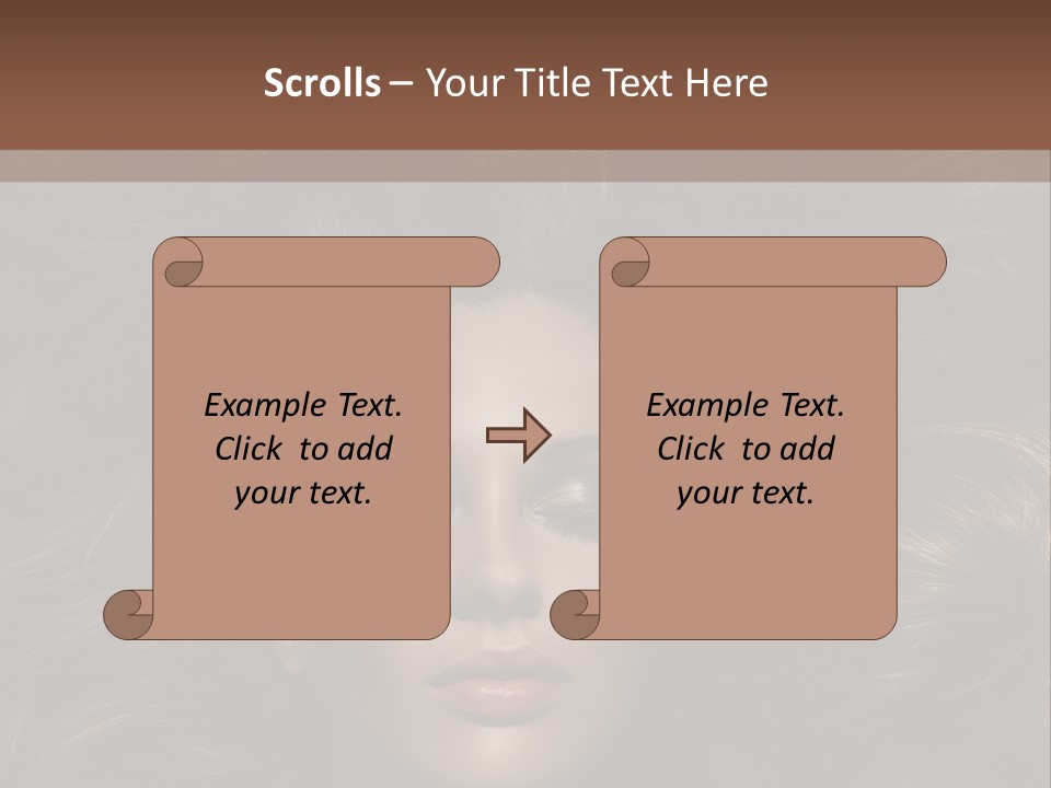Hairstyle Fashion Style PowerPoint Template
