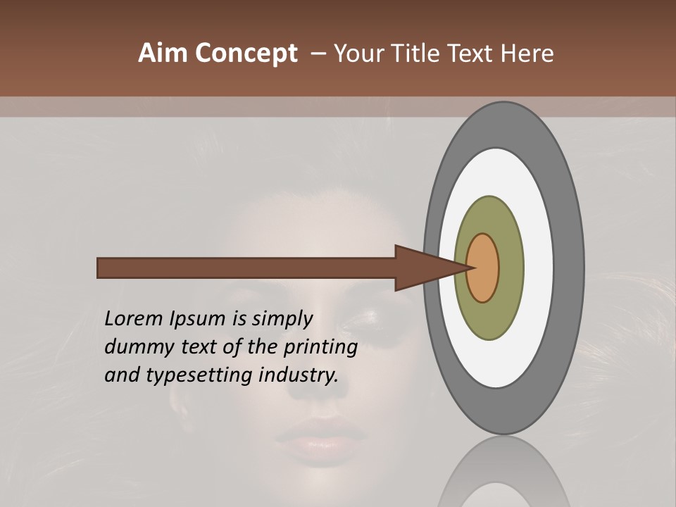 Hairstyle Fashion Style PowerPoint Template