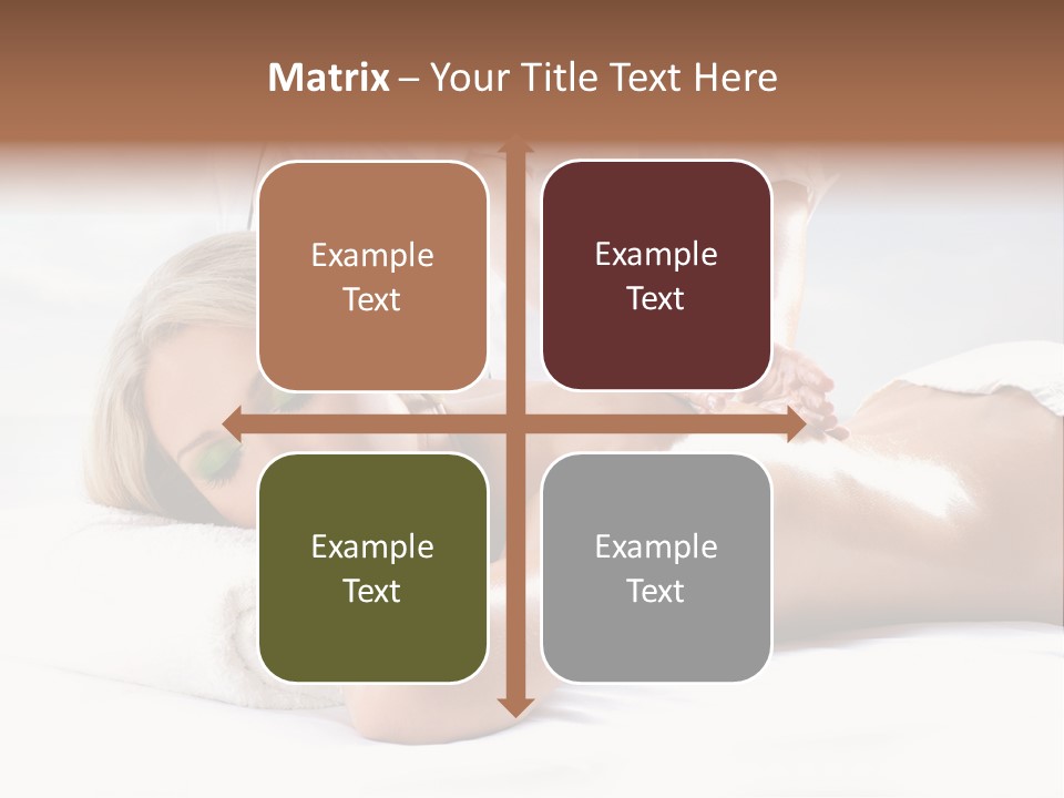 Ocean Massage Back PowerPoint Template