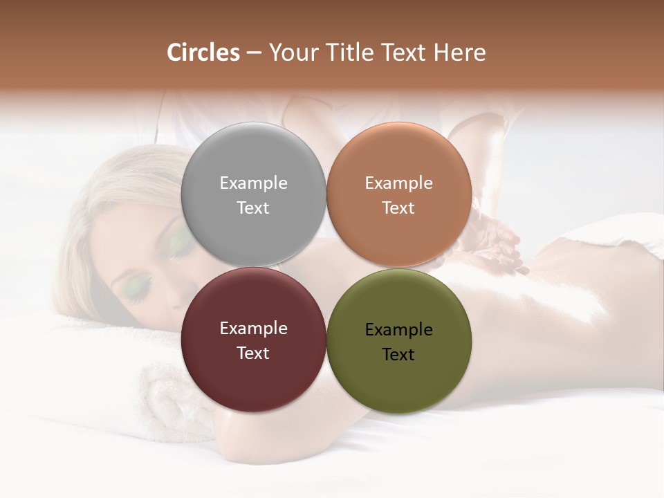 Ocean Massage Back PowerPoint Template